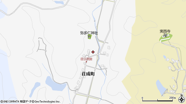 〒690-0141 島根県松江市荘成町の地図