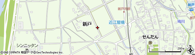 神奈川県相模原市南区新戸周辺の地図