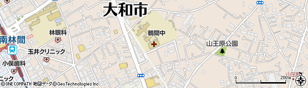 神奈川県大和市下鶴間3032周辺の地図