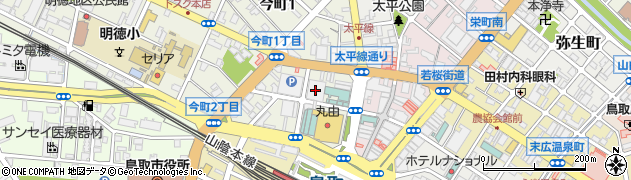 損害保険ジャパン株式会社　山陰支店鳥取支社周辺の地図