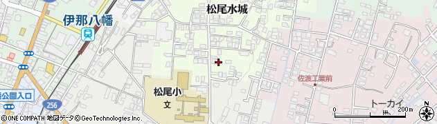 長野県飯田市松尾水城3658周辺の地図