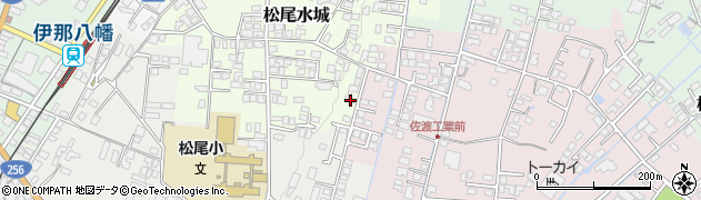 長野県飯田市松尾水城5188周辺の地図