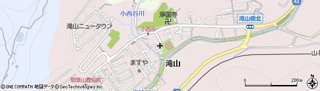 鳥取県鳥取市滝山377周辺の地図