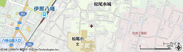 長野県飯田市松尾水城3727周辺の地図