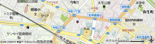 株式会社丸由　日ノ丸パーキング管理室周辺の地図