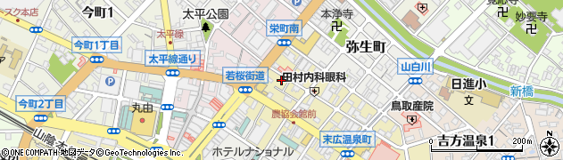 鳥取県鳥取市末広温泉町154周辺の地図
