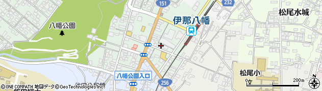 長野県飯田市八幡町2109周辺の地図
