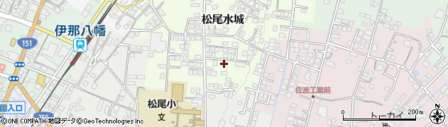 長野県飯田市松尾水城3663周辺の地図
