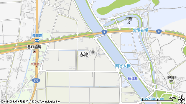 〒682-0714 鳥取県東伯郡湯梨浜町赤池の地図