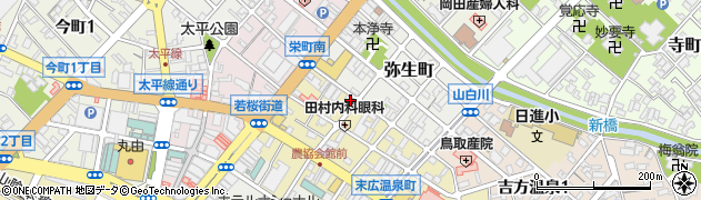 鳥取県鳥取市末広温泉町111周辺の地図