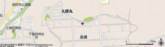 岐阜県岐阜市太郎丸北浦46周辺の地図