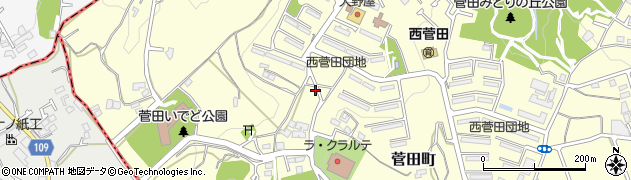 神奈川県横浜市神奈川区菅田町119周辺の地図