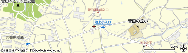 神奈川県横浜市神奈川区菅田町1110周辺の地図