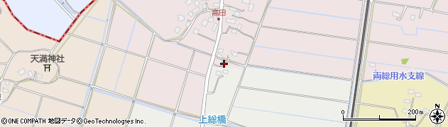 千葉県茂原市高田261周辺の地図