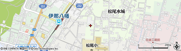 長野県飯田市松尾水城1642周辺の地図
