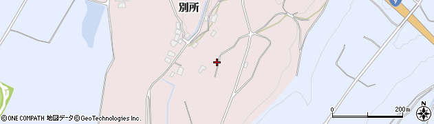 鳥取県東伯郡琴浦町別所688周辺の地図