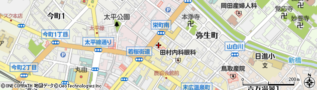 鳥取県鳥取市末広温泉町126周辺の地図