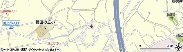 神奈川県横浜市神奈川区菅田町1942周辺の地図