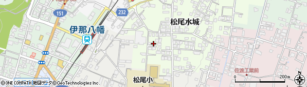 長野県飯田市松尾水城1643周辺の地図