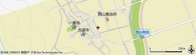 滋賀県長浜市木之本町西山729周辺の地図