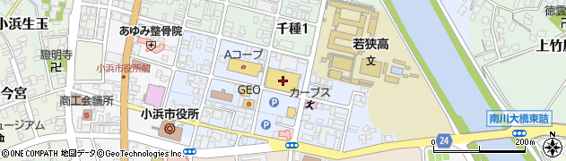 おばまショッピングセンター　和洋菓子周辺の地図