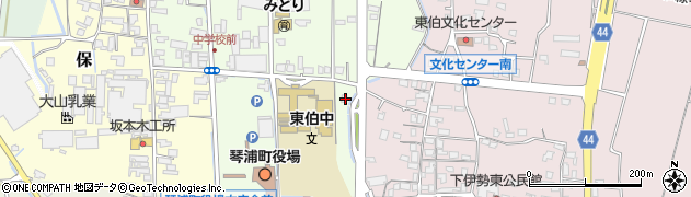 鳥取県東伯郡琴浦町徳万221周辺の地図