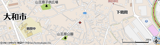 神奈川県大和市下鶴間2962周辺の地図