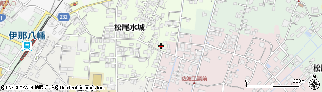 長野県飯田市松尾水城5404周辺の地図