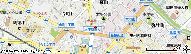 鳥取県鳥取市瓦町512周辺の地図