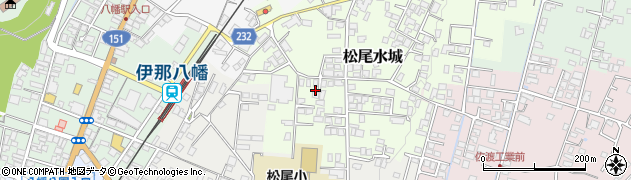 長野県飯田市松尾水城1647周辺の地図