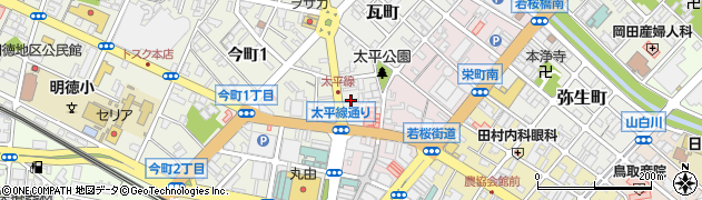 鳥取県鳥取市瓦町513周辺の地図