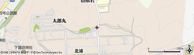 岐阜県岐阜市太郎丸北浦55周辺の地図