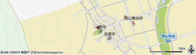 滋賀県長浜市木之本町西山873周辺の地図