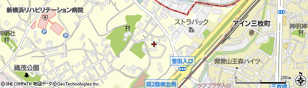 鈴木組菅田寮周辺の地図