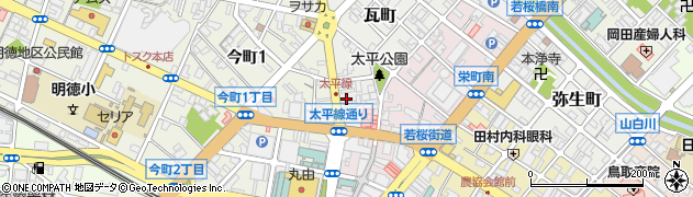 鳥取県鳥取市瓦町514周辺の地図