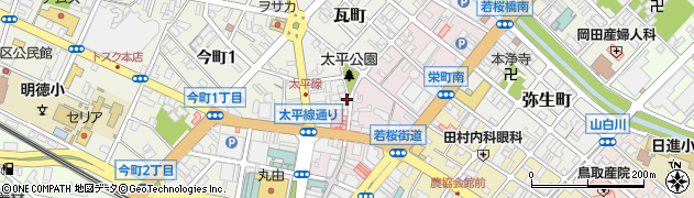 鳥取信用金庫従業員組合周辺の地図