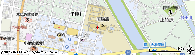 福井県立若狭高等学校周辺の地図
