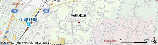 長野県飯田市松尾水城3680周辺の地図