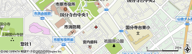 エナミ美容室国分寺店周辺の地図