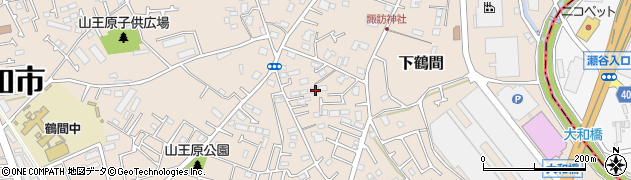 神奈川県大和市下鶴間2872周辺の地図