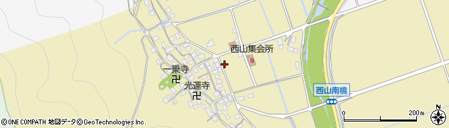 滋賀県長浜市木之本町西山702周辺の地図