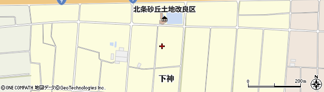 鳥取県東伯郡北栄町下神1179周辺の地図