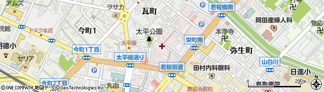 鳥取周辺の地図