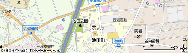 ニチイケアセンター関池田周辺の地図