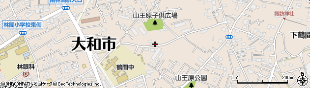 神奈川県大和市下鶴間2994周辺の地図