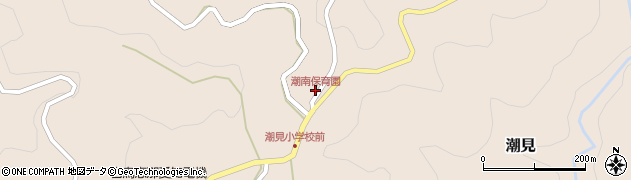 潮南保育園周辺の地図