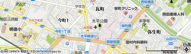 鳥取県鳥取市瓦町520周辺の地図