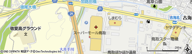 ブックオフ　鳥取カインズモール店周辺の地図