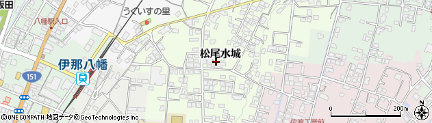 長野県飯田市松尾水城3690周辺の地図