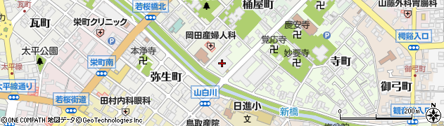 日本放送協会鳥取放送局周辺の地図